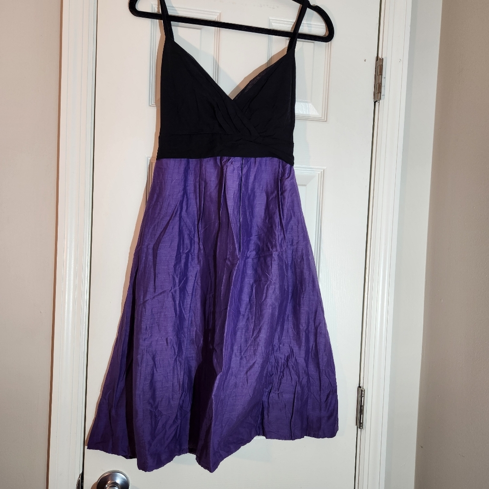 The Limited Silk Cotton Colorblock Women's Dress Sz 12